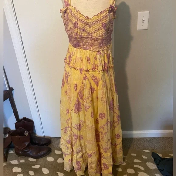FREE PEOPLE Forever Favorite Maxi Dress Women's Large - Picture 2 of 5